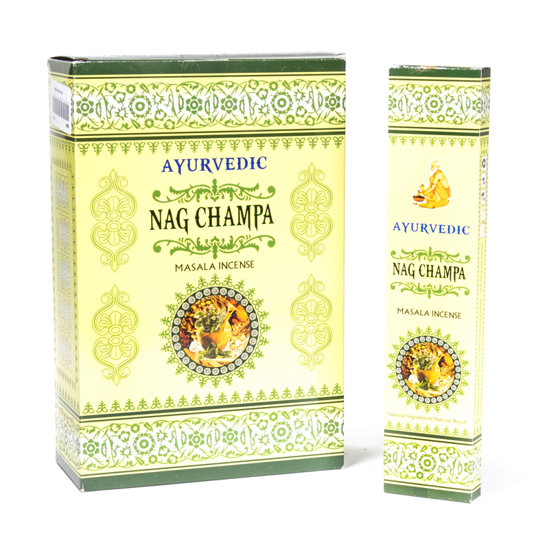 Ayurvedic Nag Champa wierook Ayurvedic Nag Champa wierook