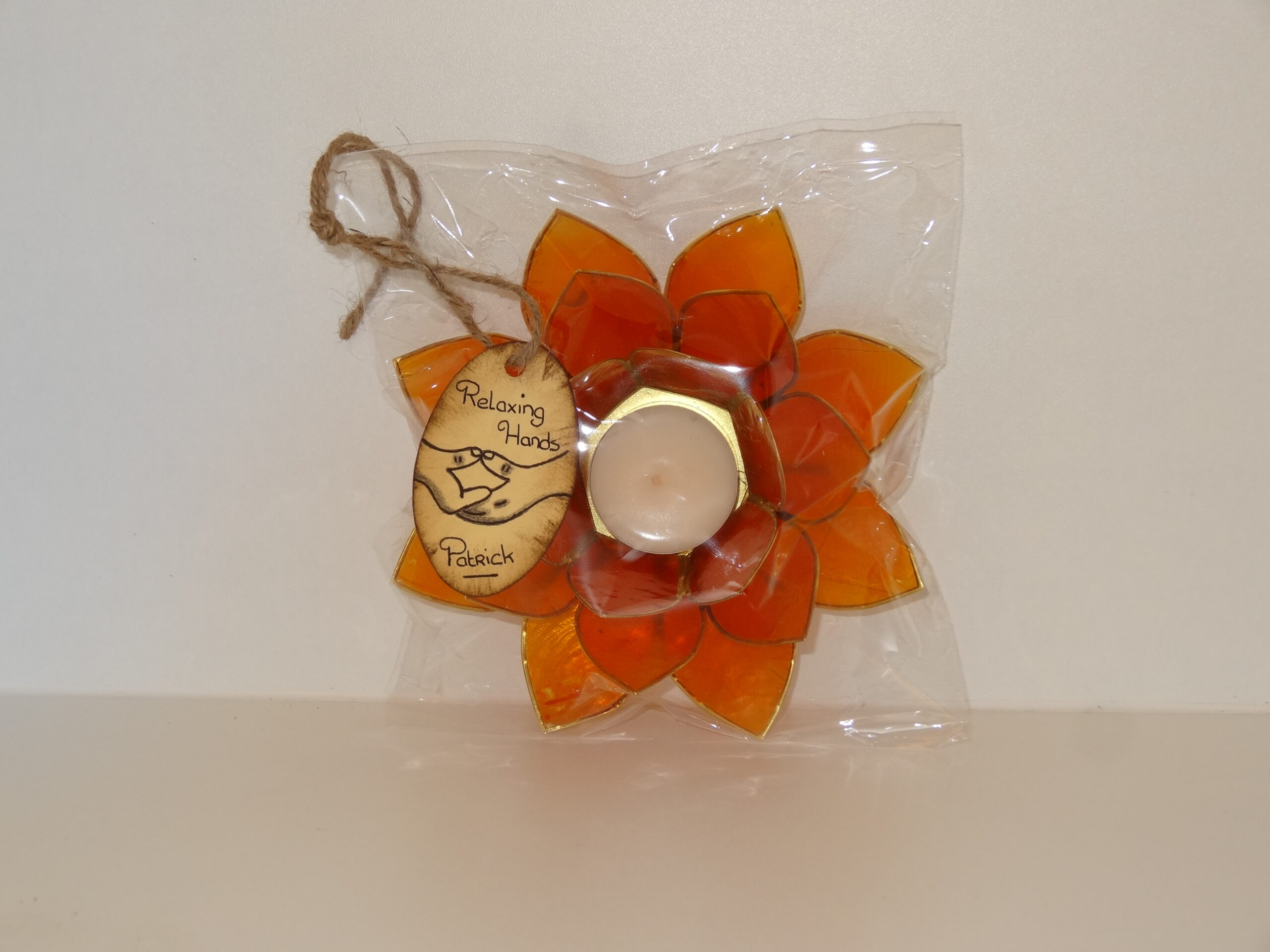 LotusOranjeGoudAlsKado